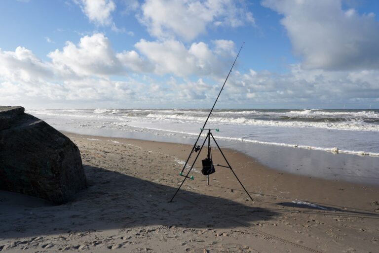 Surfcasting z plaży: jak wykonać daleki rzut i utrzymać zestaw za falą